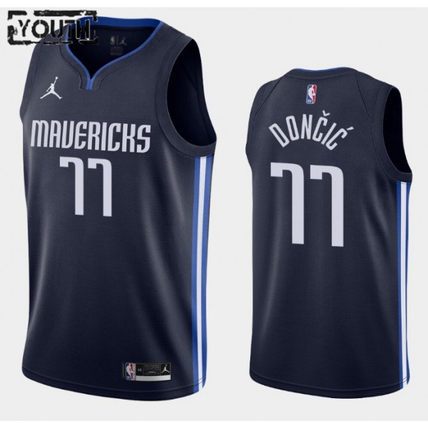 Dallas Mavericks Trikot Luka Doncic 77 2020-2021 Jordan Brand Statement Edition Swingman - Kinder